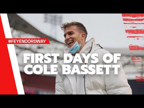 Getting to know the #FeyenoordWay! ?? Cole Bassett's first hours as a Feyenoord player ?