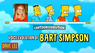 Voice Evolution of BART SIMPSON - 37 Years Compared & Explained | CARTOON EVOLUTION