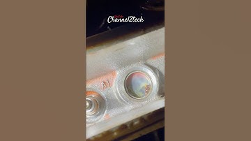 Ford CORE PLUG LEAK 💦 non start ⚠️ #garage #repair #fail #mechanic #tools #service