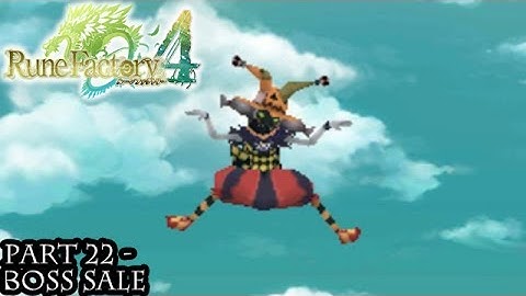 Rune Factory 4 [Part 22 - Boss Sale]