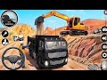 👷City Road Construction Simulator 3D 🚧 | Heavy Excavator & Truck - Android Gameplay