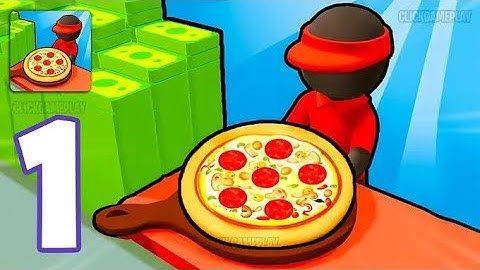Pizza Ready! Gameplay Walkthrough Part 1 - Tutorial Make A Pizza (Android,iOS)Click