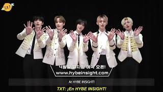 [Sub Español] [HYBE INSIGHT] EXPRESS MUSIC - TXT (투모로우바이투게더)