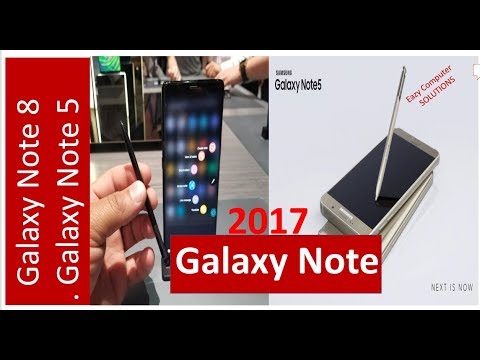 Galaxy Note 8 Vs Galaxy Note 5 Video Comparison | 2015 Vs 2017 | Should You Upgrade