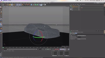 How to create a wireframe, blueprint, or netting in Cinema 4D