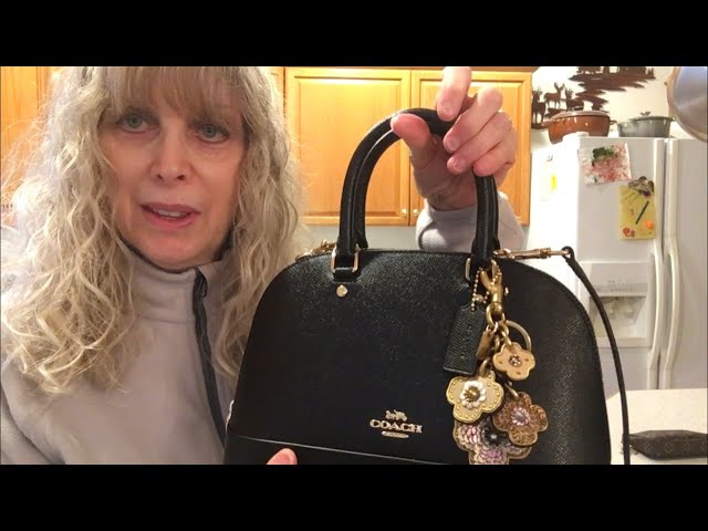 COACH MINI SIERRA SATCHEL #F27591-What Fits Inside