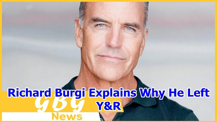 Richard Burgi Explains Why He Left Y&R