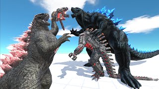 Evolved Godzilla annihilates all other Godzillas with the assistance of Godzilla Earth  ARBS