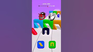 Best Fun Game Ever(blob shifter 3D) Level-5069 #games #shorts