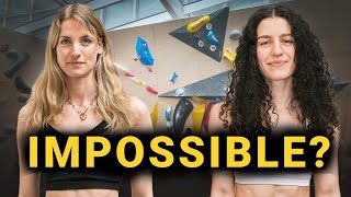 Matilda & Vivi VS Hard Boulders In The Gym