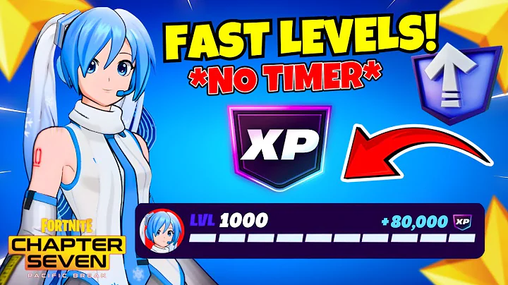 New *NO TIMER* Fortnite XP MAP to LEVEL UP FAST in Chapter 7