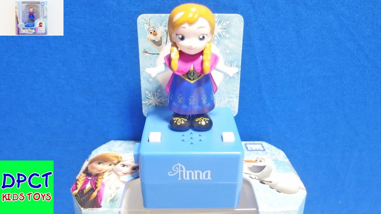 Takara Tomy - ポップンステップ　アナと雪の女王 Little Taps Anna Takara Tomy Disney Frozen ディズニー Pop'n Step
