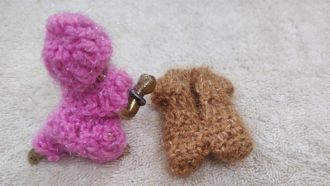 1,2no Crochet winter Jumpsuit for kahna ji, laddu gopal woolen jumpsuit