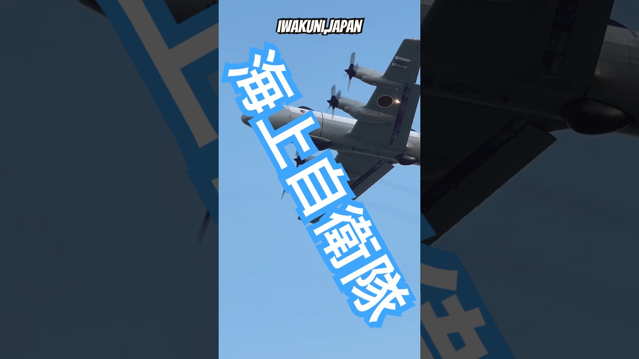 14秒|飛行機動画 | Kawasaki UP-3D 海上自衛隊 - YouTube