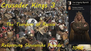 Crusader Kings III Ironman: Rus Custom Ruler 867 Start.  Currently 1068 - Achievement Complete