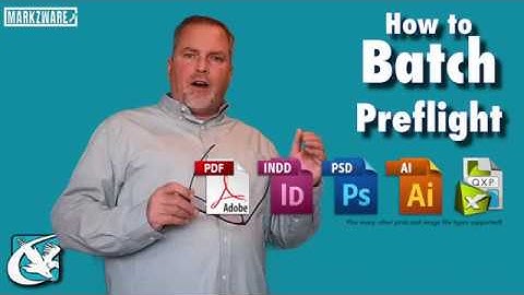 Batch Preflight for Print #InDesign #Illustrator #Acrobat PDF and more