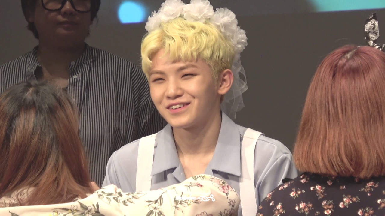 170527 목동뮤직아트 팬사인회 귀여운 우지 리액션 모음집