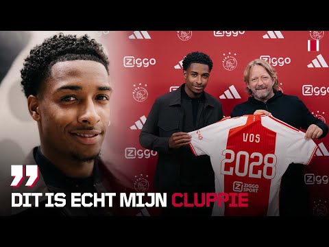 Nieuw contract voor Silvano Vos | 'Hartstikke blij dat ik mag tekenen bij Ajax' 🦊