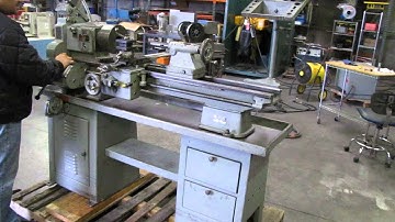 Clausing 6329 Metal Engine Lathe 7.5” Jaw Chuck 220 V with extras