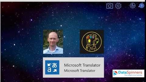 Microsoft Translator PowerApps Demonstration