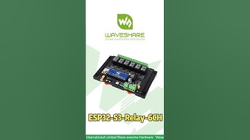 Industrial WiFi Relay Control ,Based on ESP32-S3 Controller#esp32 #esp32project #arduino #arduino