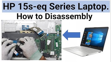 🛠️ HP 15s-eq Series Laptop Disassembly. how to Disassemble HP 15s-eq 1172AU AMD Ryzen Step by step.
