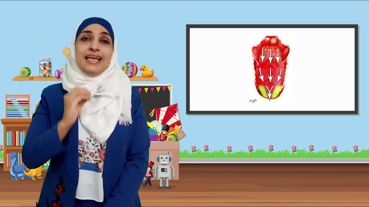 علاج لثغة الراء/ تدريبات لإنتاج صوت الراء / أخصائية النطق واللغة لينة الجنيدي