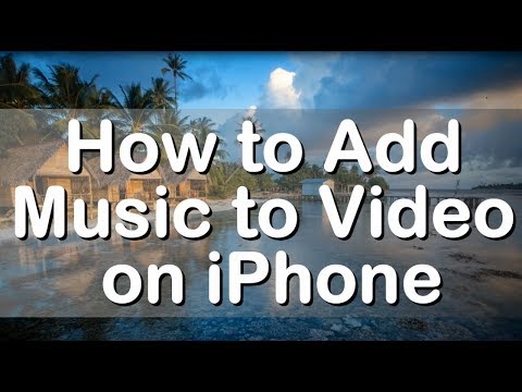 How To Add Music To Video On Iphone Youtube