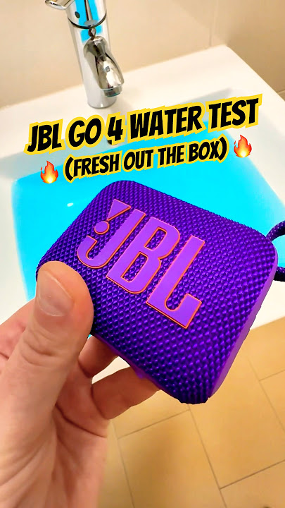 JBL GO 4: Unboxing & First Dive 🔥