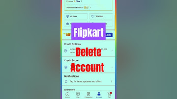 How to delete flipkart Account? #shortsfeed #shorts #deleteaccount