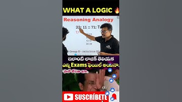 🔥Number Analogy 🔥 Previous Asked Questions By🔥Satya Sir🔥 #ntpc #education #sscgd #rrbgroupd #viral