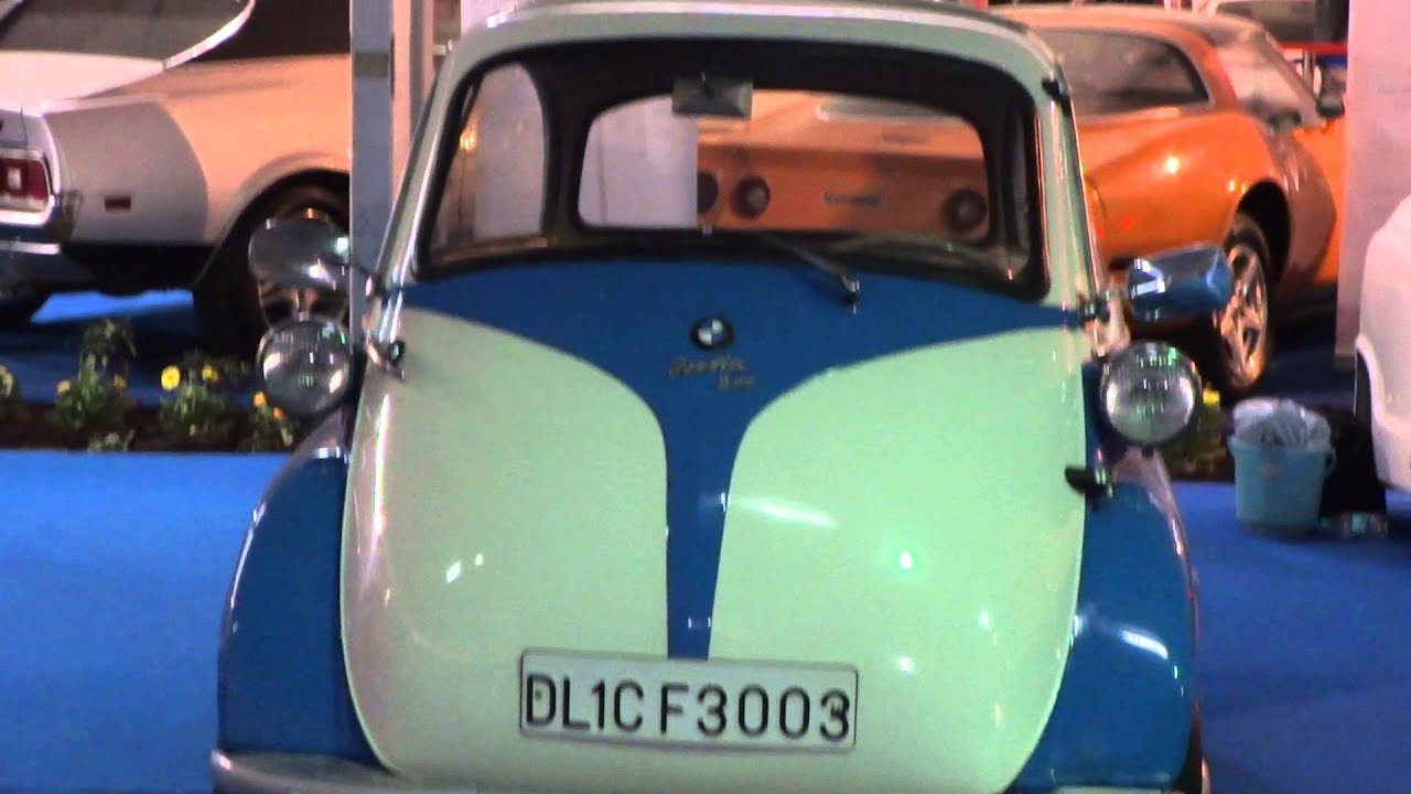 video phone beyonce mp3 1955 BMW Isetta 300 from Heritage Motoring Club of India at 12th Auto Expo 2014