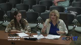 Livingston Zoning Commission 8 6 26