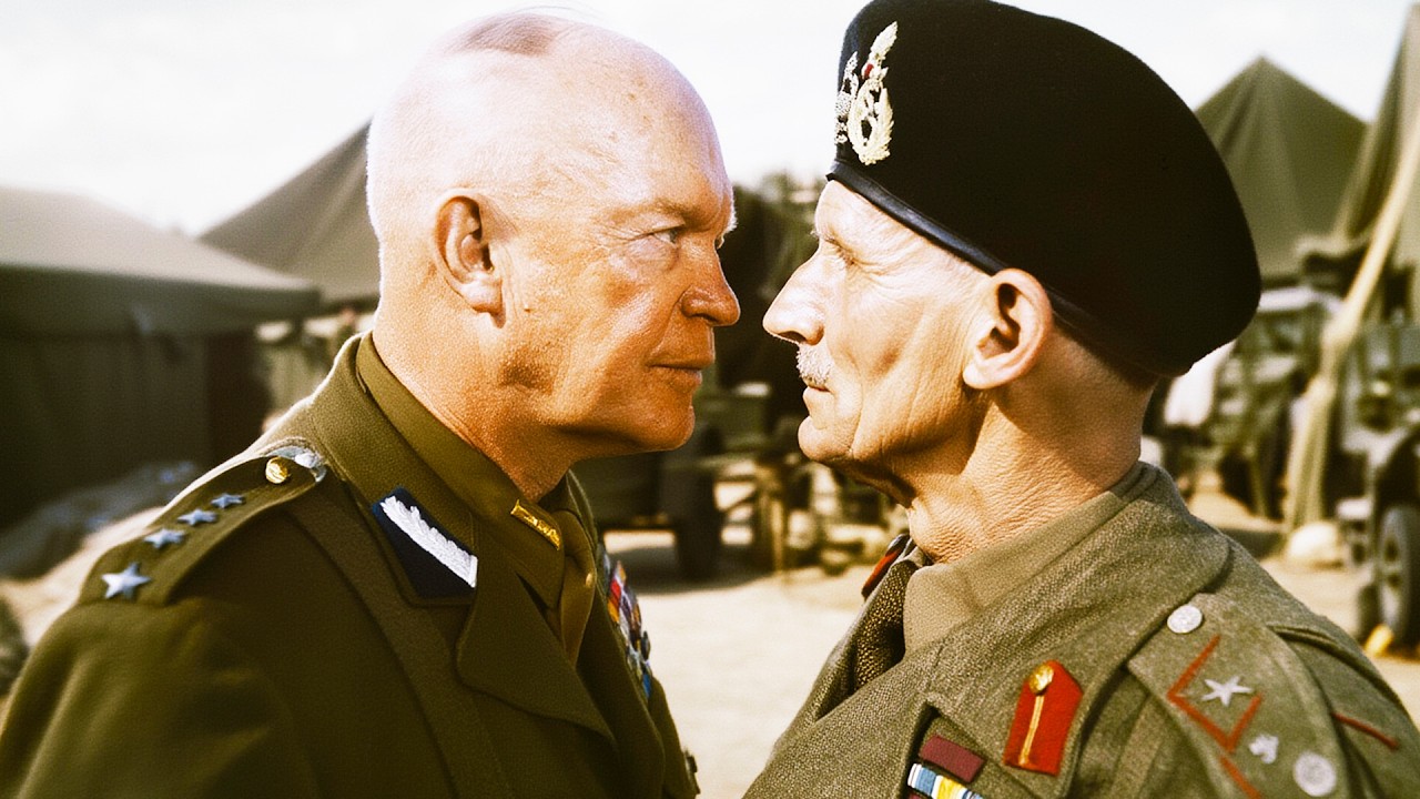 The Moment Eisenhower Said “No” — And Montgomery Was Left With No Way Out
