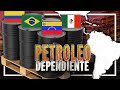 Los 5 países DEPENDIENTES del PETROLEO en América Latina