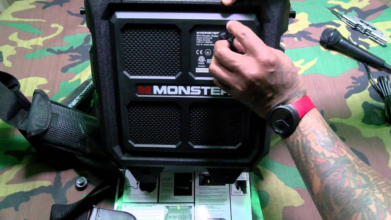 monster rockin roller mini