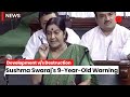 Development vs destruction  sushma swarajs 9yearold warning on uttarakhand disaster