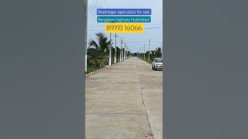 #Shadnagar hyderabad open plots for sale #gated community residential plots in shadnagar