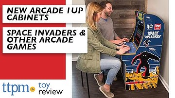 Arcade1Up Galaga, Pac-Man, Space Invaders, and Street Fighter from Tastemakers, LLC