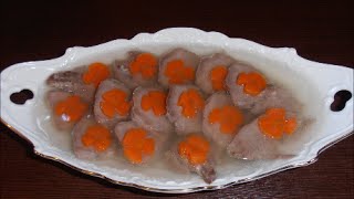 Заливной язык Jellied tongue Заливной язык Jellied tongue