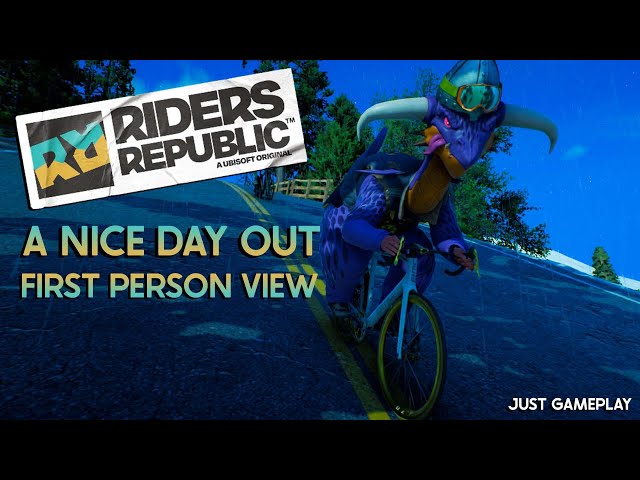 Riders Republic - A Nice Day Out | 1st Person Run | Just Gameplay