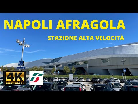 [4K] Stazione Alta Velocità Napoli Afragola | Napoli Afragola high speed railway station