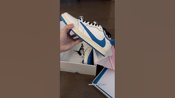 Got my hands on an early pair of the Jordan 1 Low Travis Scott X Fragment. What do you guys think?