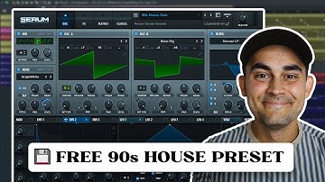 How to Make Classic 90s House Stabs in Serum | Tutorial