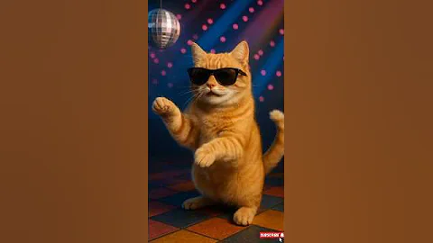 Video 9890631: cat cutecat meow funny, meow cute cat dance, cat dance cartoon, funniest cats dancing