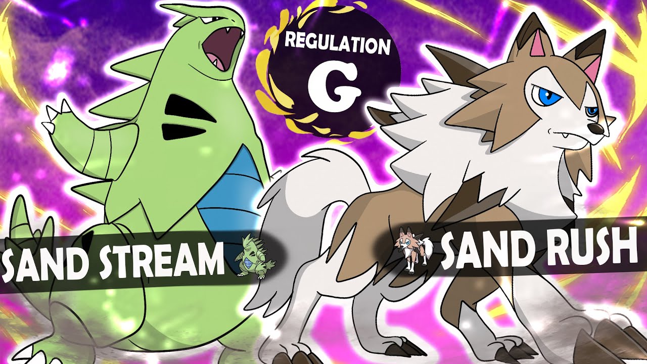 This LYCANROC and TYRANITAR team WON a Reg G TOUR!