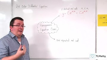 A-Level Further Maths I4-09 2nd Order Differential Equations: Homogeneous Equation Cases