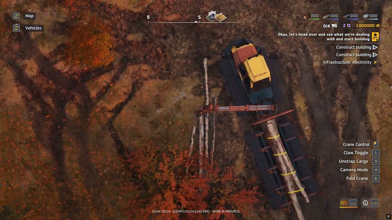 Aramatsu Forester Neo - randomly flips camera 180 degree when operating the crane.