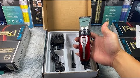 Tông Đơ Cắt Tóc Gia Đình Tông Dailling Đỏ Giá Chỉ 200k/1 Bộ ,Máy Êm Khoẻ Bền ,Dễ Sử Dụng  0348811508