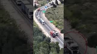 אכיפת עבירות תנועה מסכנות חיים באמצעות רחפנים